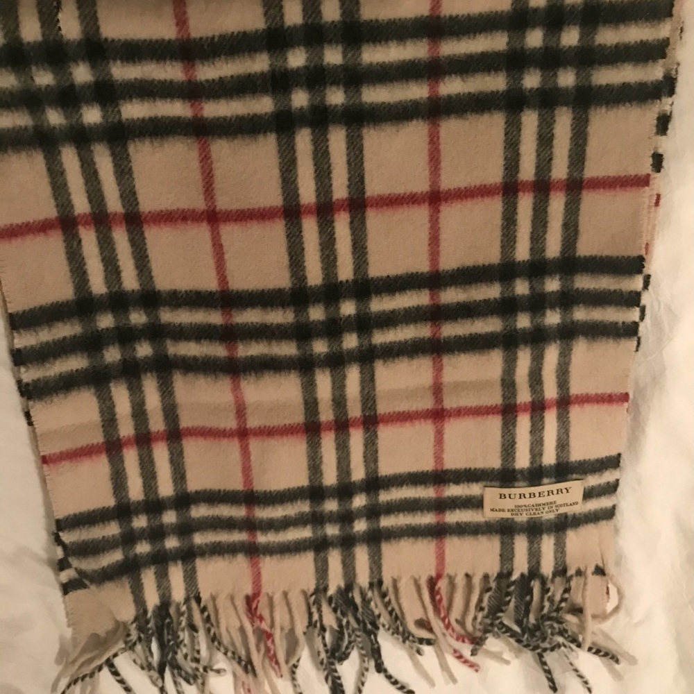 Burberry scarf